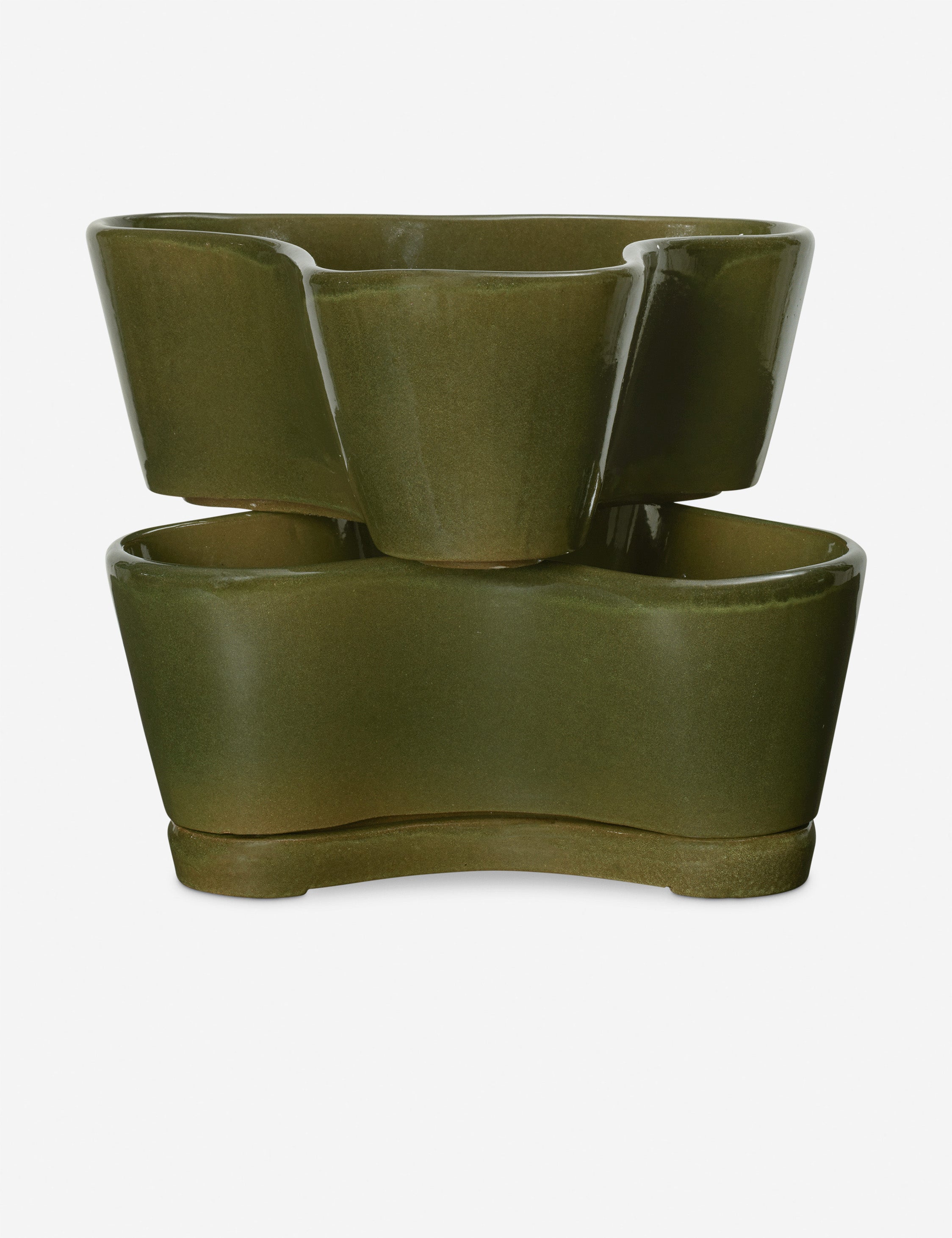 Stackable Planter (Set of 2) - Moss - Image 3