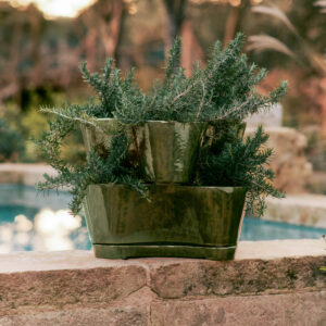Stackable Planter (Set of 2) - Moss