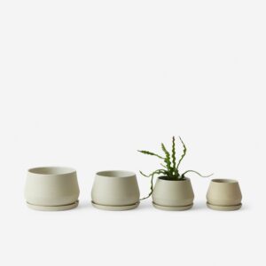 Ceramic Indoor / Outdoor Planter - Sand